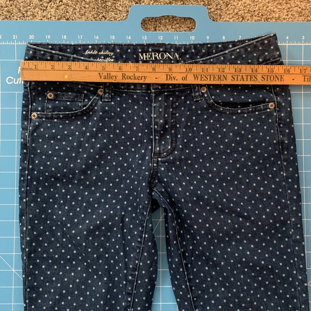 Merona Polka Dot Skinny Jeans - Picture 3 of 4
